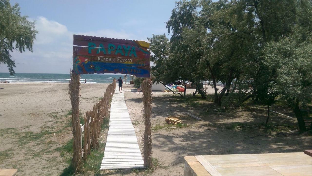 Garsoniera Papaya Beach Apartment Navodari Bagian luar foto